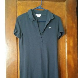 LACOSTE Polo mini dress